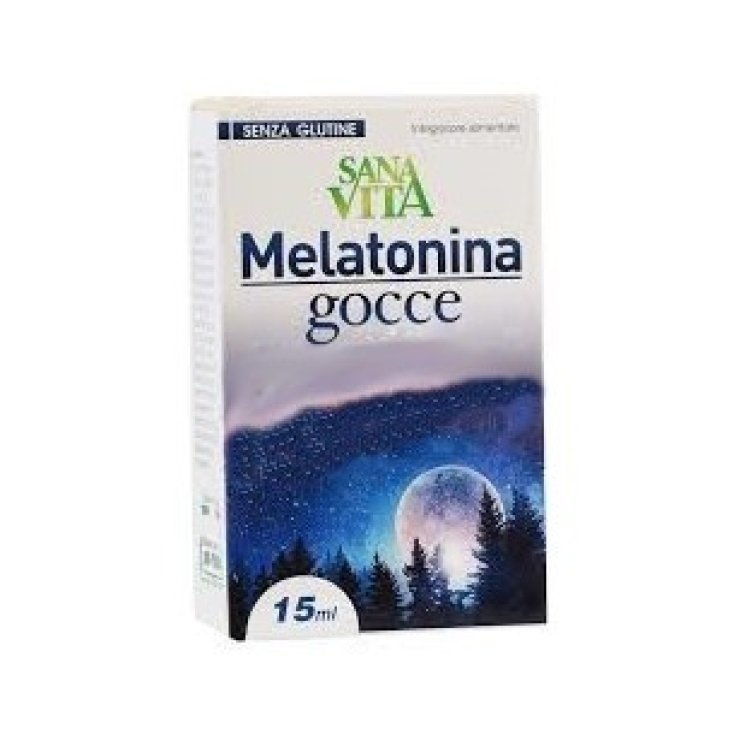 Paladin Pharma SanaVita Melatonina Complemento Alimenticio En Gotas Sin Gluten 15ml