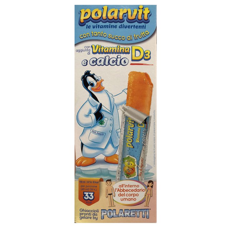 Polarvit Paletas Listas Para Congelar Complemento Alimenticio 5 Piezas