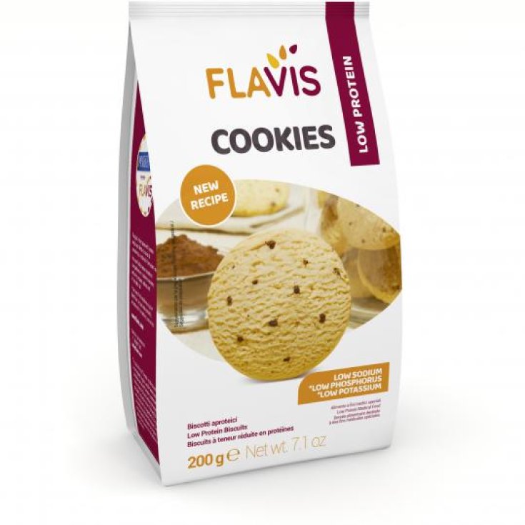 Flavis Cookies Con Gotas De Chocolate Galletas Sin Proteínas 200g