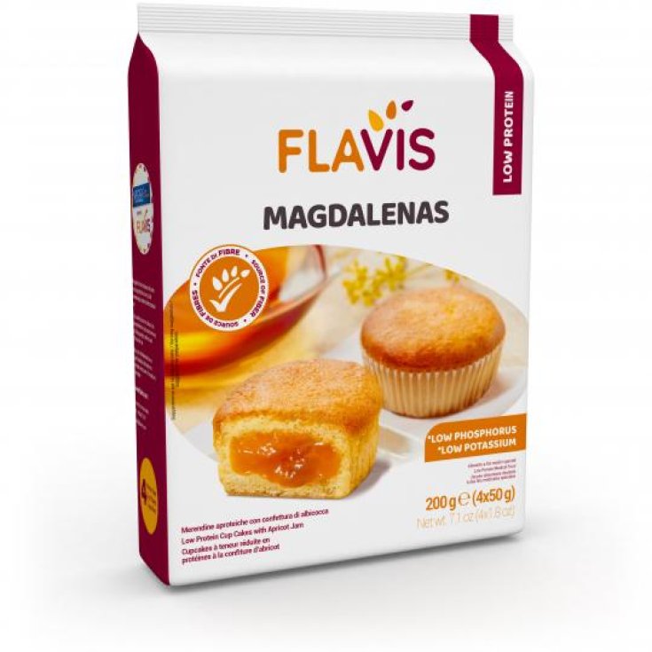 Flavis Magdalenas Aproteiche Snacks 200g (4x50g)