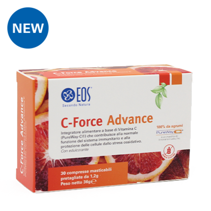 Eos C-Force Advance Complemento Alimenticio 30 Comprimidos Masticables