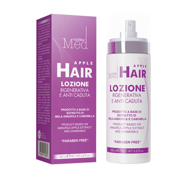 Ka1000la Med AppleHair Loción Regeneradora Y Anticaída A Base De Manzana Annurca - Perfect Hair 200ml