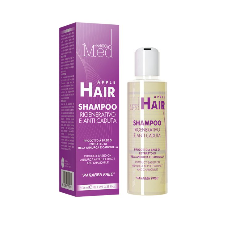 Ka1000La Med AppleHair Champú Regenerador Y Anticaída A Base De Manzana Annurca - Perfect Hair 100ml