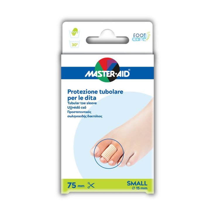 Master-Aid® Foot Care Tubular Finger Protection Tamaño Pequeño 2 Piezas