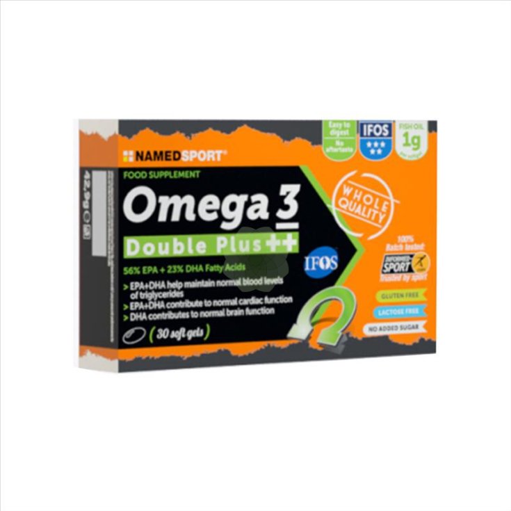 Omega 3 Double Plus++ Complemento Alimenticio 30 Gel Blando