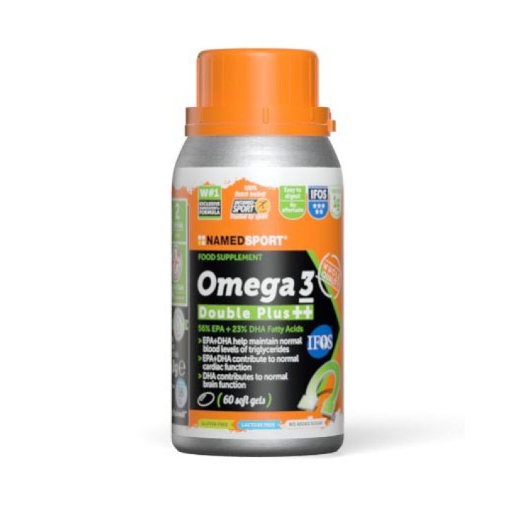 NamedSport Omega 3 Doble Plus ++ 60 Cápsulas Blandas