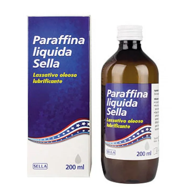Sella Liquid Paraffin Oily Lubricante Laxante 250ml Sin Estuche