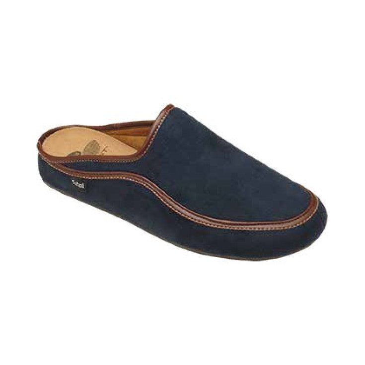 Dr. Scholl® Brandy Men's Slipper Bioprint® Plantilla Color Total Black Talla 39