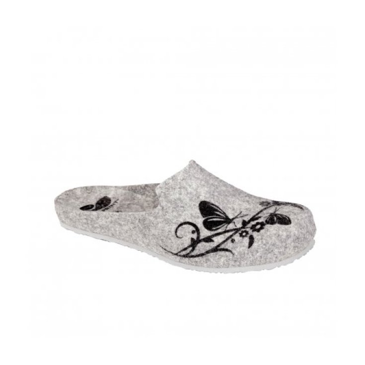 Dr. Scholl's Laye Nature Print Felt Mujer Gris Talla 40 1 Par