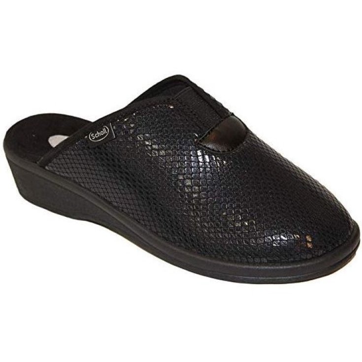 Zapatilla Mujer Scholl Elsa En Stretch Estampado Color Negro Talla 39