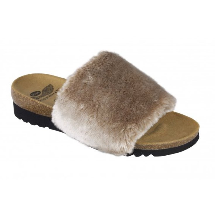 Scholl Willow Pantuflas Mujer Bioprint Plantilla Color Beige Talla 40