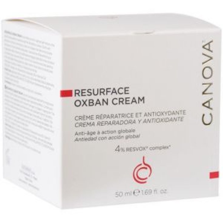 Canova Resurface Oxban Crema Antioxidante Crema Reparadora 50ml