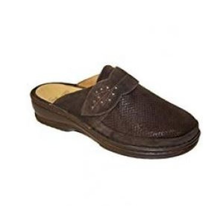Scholl Isaura Pantuflas Mujer Bioprint Plantilla Color Marrón Talla 36