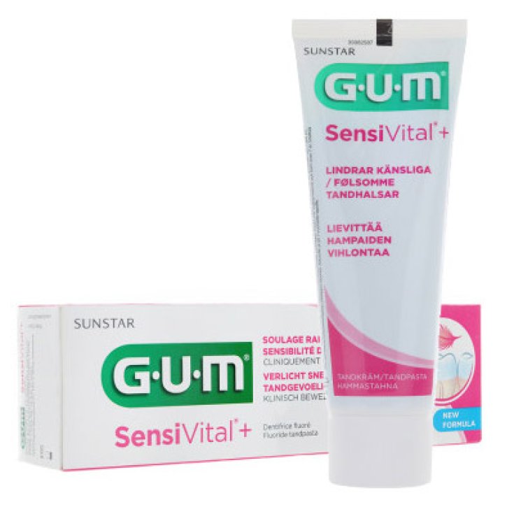 Sunstar Gum Sensivital Dentifrico Con Fluor 75ml