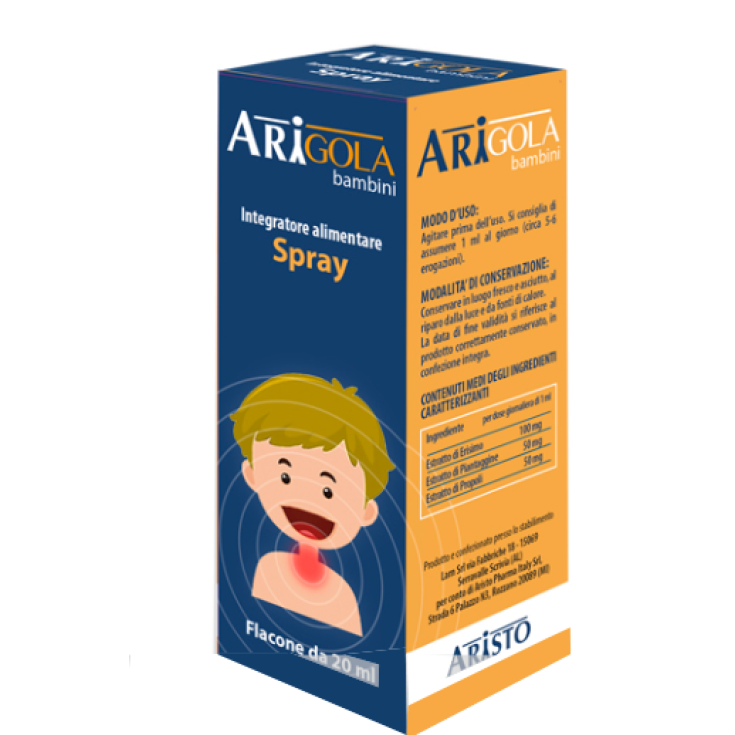 Aristo Arigola Niños Complemento Alimenticio Spray 20ml