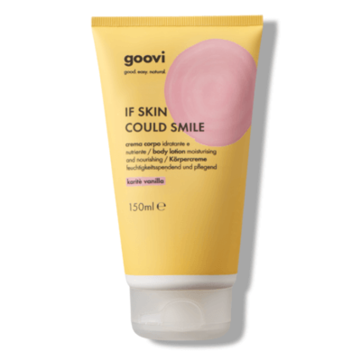 Goovi If Skin Could Smile Crema Corporal Hidratante Y Nutritiva Karité Vainilla 150ml