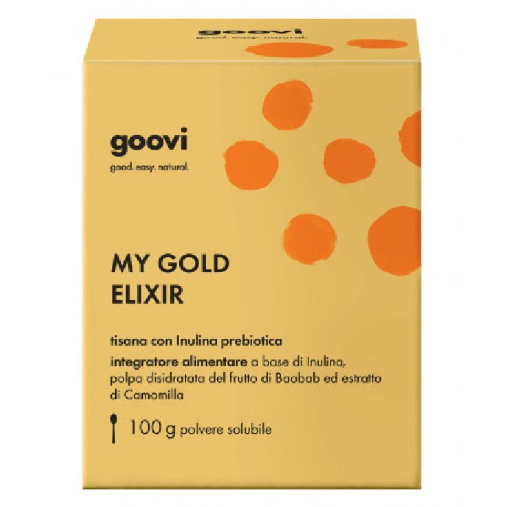 Goovi My Gold Elixir Té De Hierbas Con Inulina Prebiótica 100g