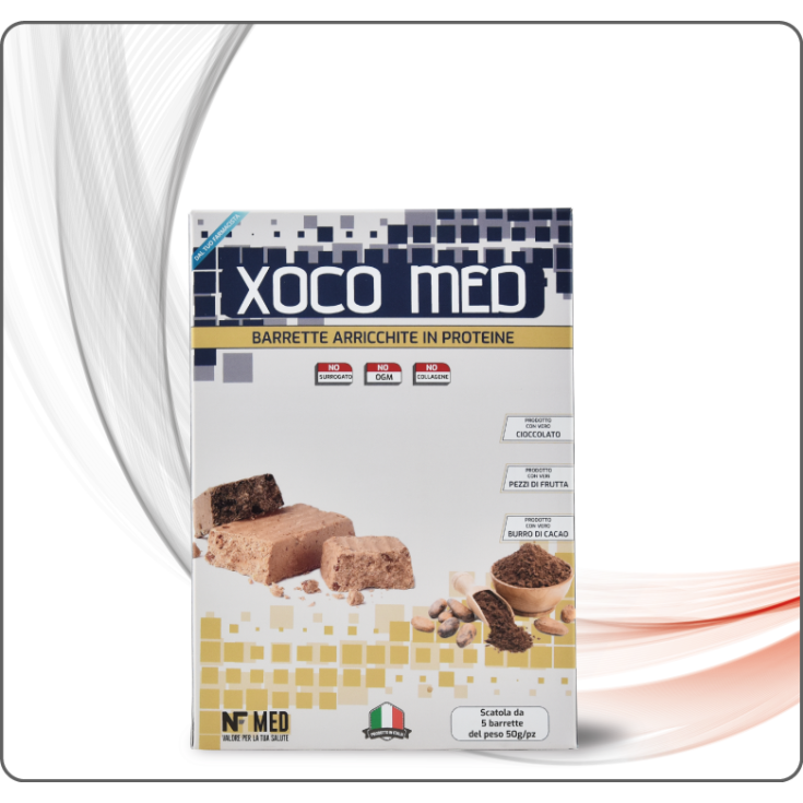 Xoco Med Barrita Leche 5 Piezas