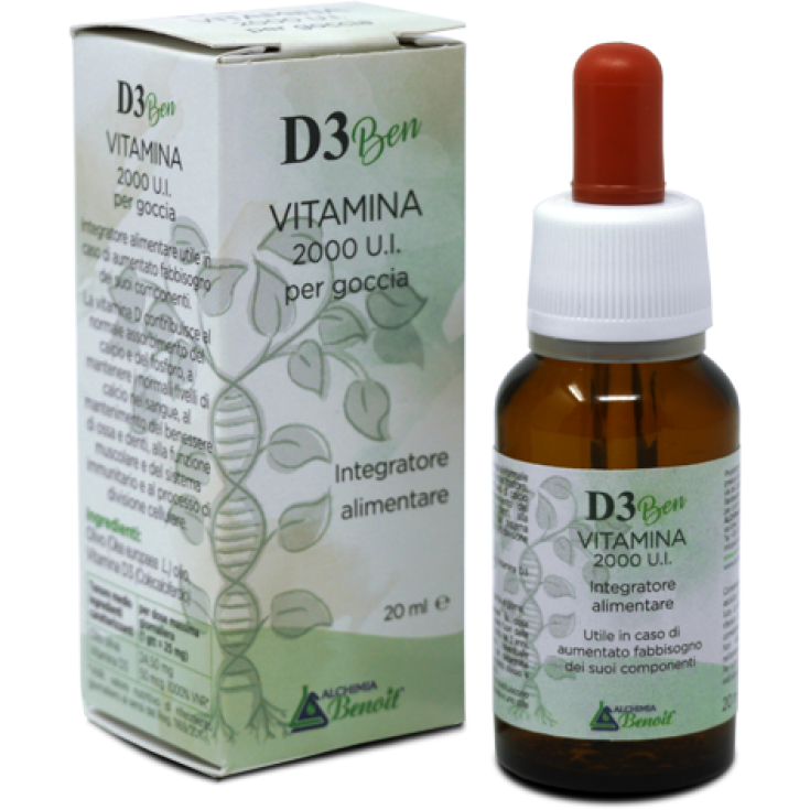 D3 Ben Vitamina Complemento Alimenticio 20ml