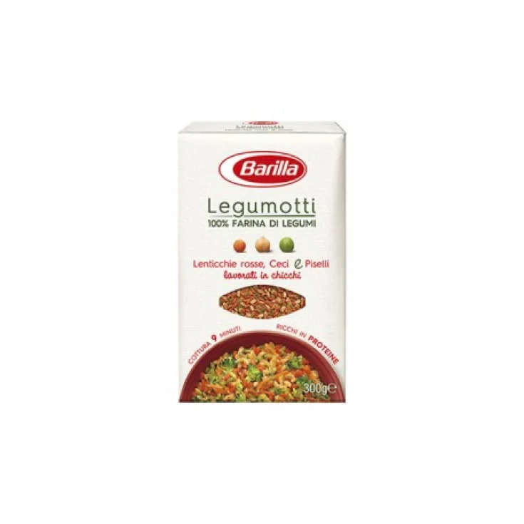Barilla Legumotti Lentejas Rojas, Garbanzos Y Guisantes Verdes 300g