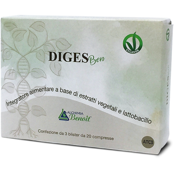 Digest Ben Complemento Alimenticio 60 Comprimidos