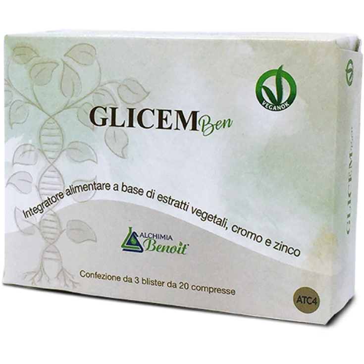 Glicem Ben Complemento Alimenticio 60 Comprimidos