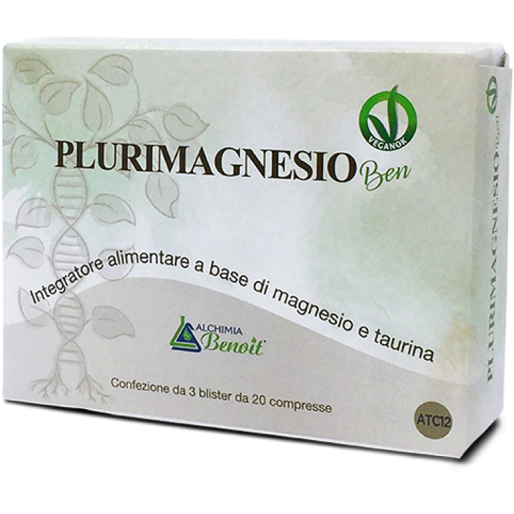 Plurimagnesio Ben Complemento Alimenticio 60 Comprimidos