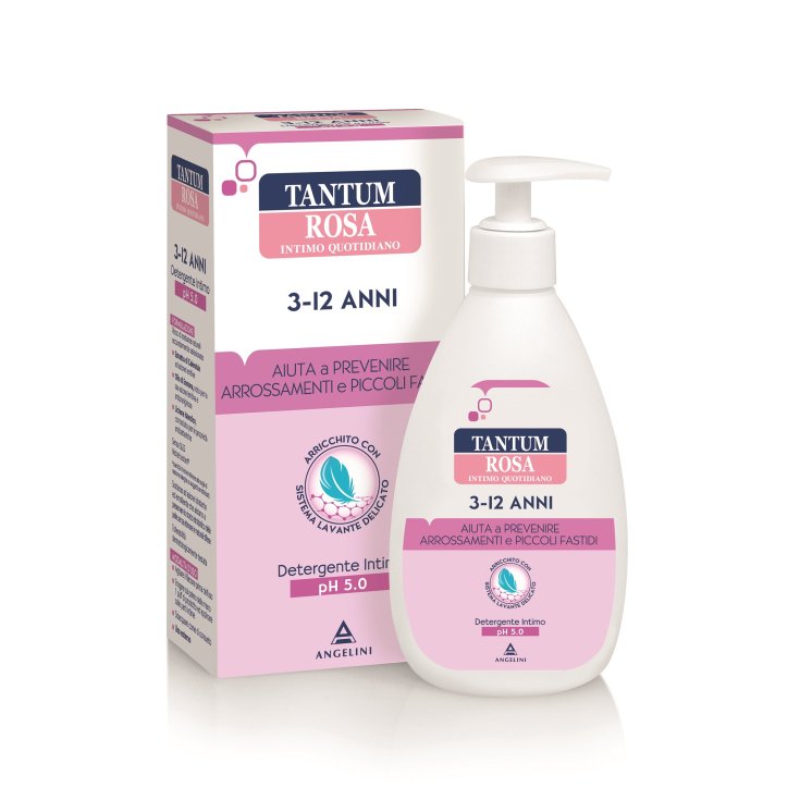 Angelini Tantum Rosa Ropa Interior Diaria 3-12 Años Limpiador 200ml