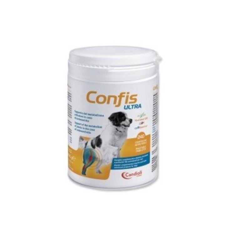 Candioli Confis Ultra Alimento Dietético Para Perros 80 Comprimidos