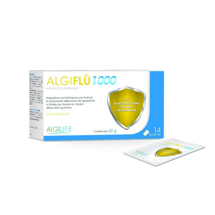 Algilife Algiflu '1000 Complemento Alimenticio 14 Sobres