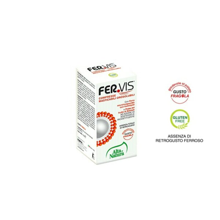 Alta Natura Inalme Fervis Complemento Alimenticio 20 Comprimidos Masticables Orosolubles