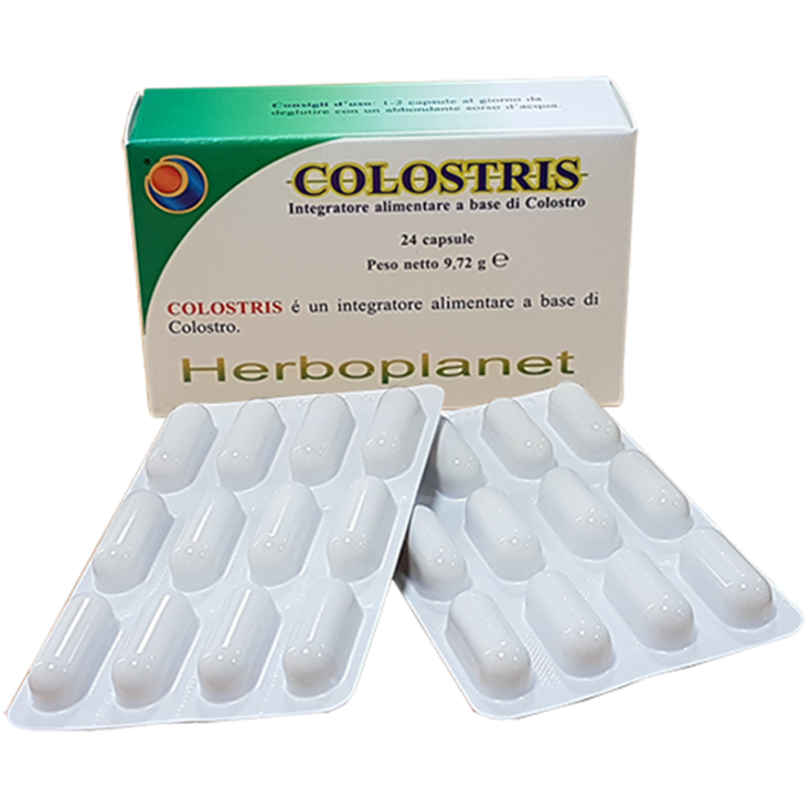 Herboplanet Colostris Complemento Alimenticio 24 Cápsulas