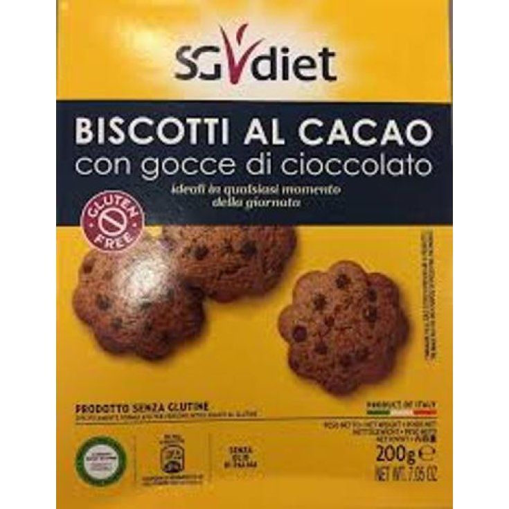 Sg Diet Galletas De Cacao Gotas De Chocolate Bio 200g