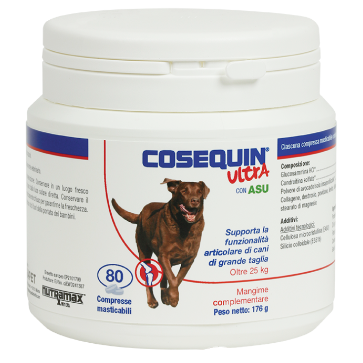 Nutramax Cosequin Ultra Lg Perros Complemento Alimenticio Para Perros 80 Comprimidos