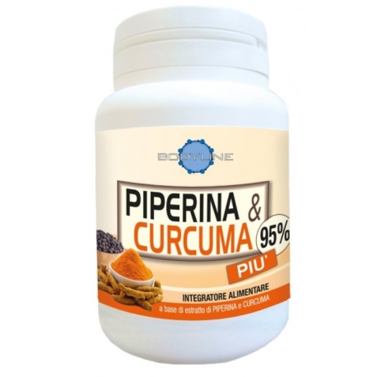 BodyLine Piperina & Cúrcuma Plus Complemento Alimenticio 60 Cápsulas