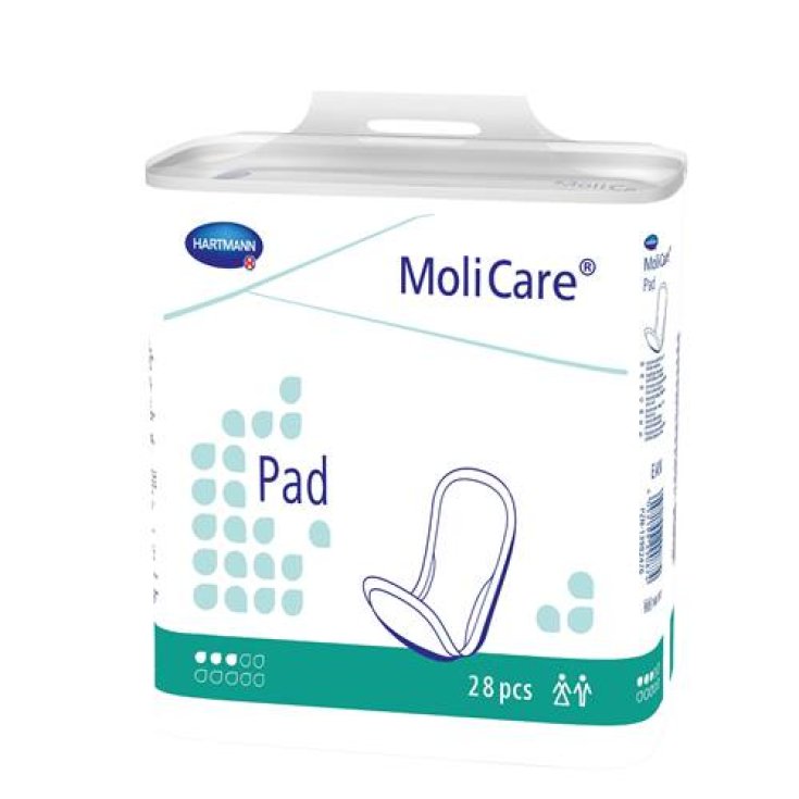 Molicare Pad Unisex 3 Gotas Iva22 28 Piezas