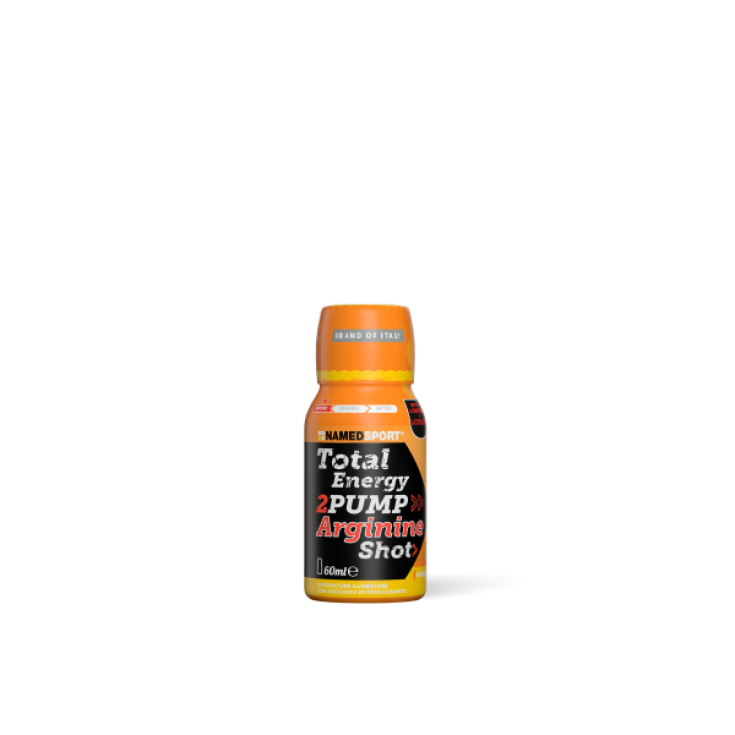 NamedSport Total Energy 2Pump Argynine Shot Mango / Melocotón 60ml