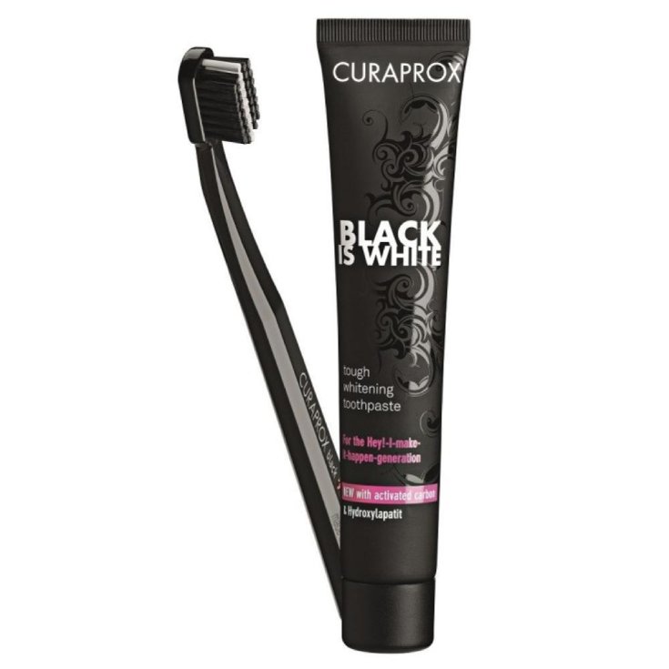 Curaprox Conjunto Negro Es Blanco