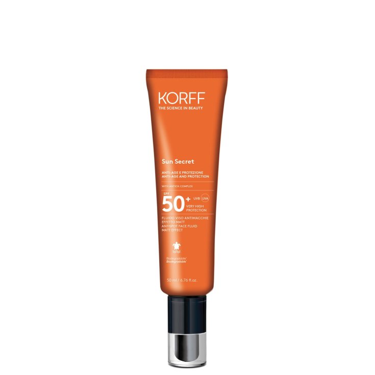 Korff Sun Secret Fluido Facial Anti-Manchas Efecto Mate Spf50+ 50ml