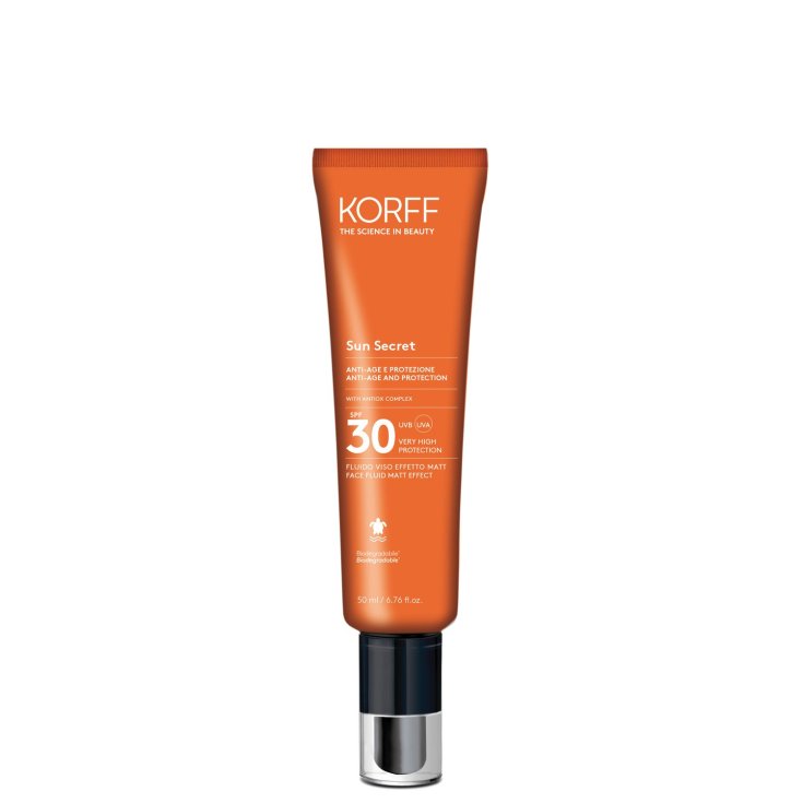 Korff Sun Secret Fluido Rostro Efecto Mate Spf30 50ml