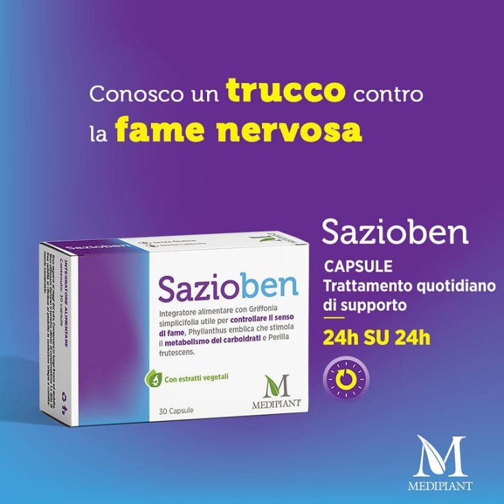 Mediplant Sazioben Complemento Alimenticio 30 Comprimidos