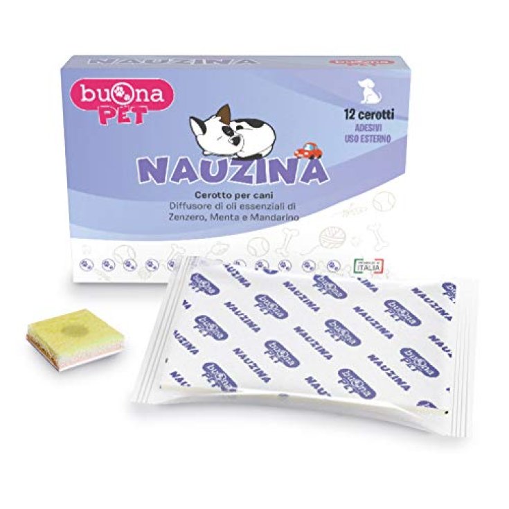 Good Pet Nauzina Parche Anti-Vomito 12 Parches