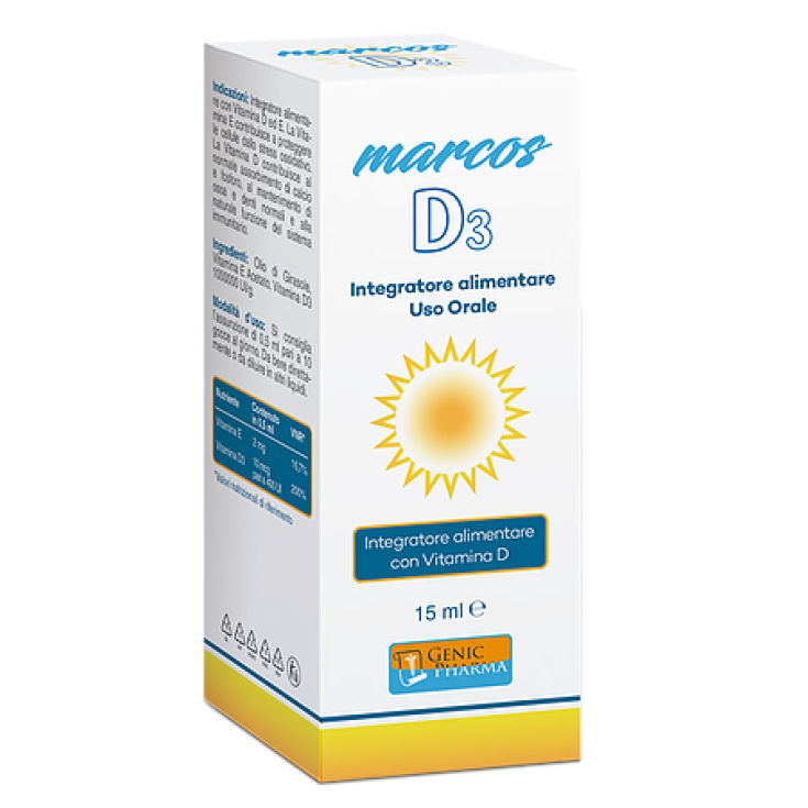 Genic Pharma Marcos D3 Complemento Alimenticio 15ml