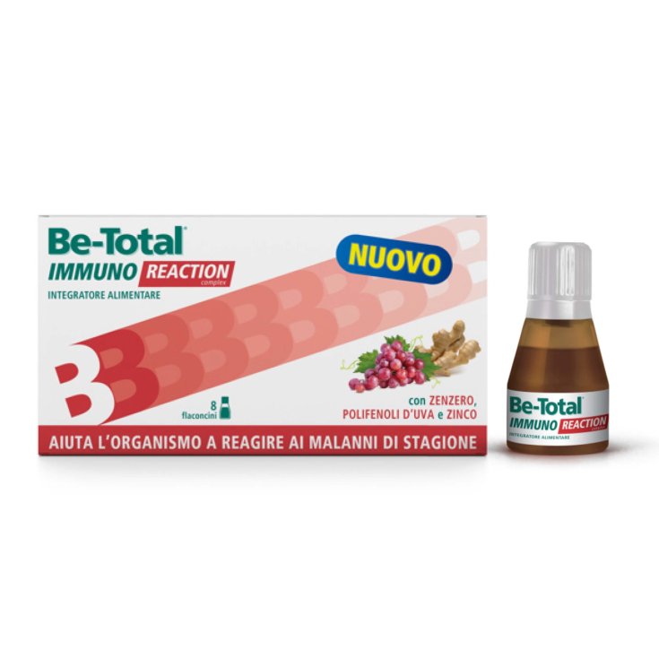 Be-Total Immuno Reaction Complemento Alimenticio 8 Viales