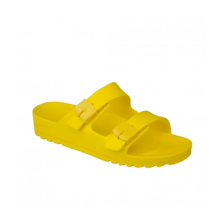 Sandalia Scholl® Bahia Mujer Plantilla Bioprint® EVA Color Amarillo Talla 35