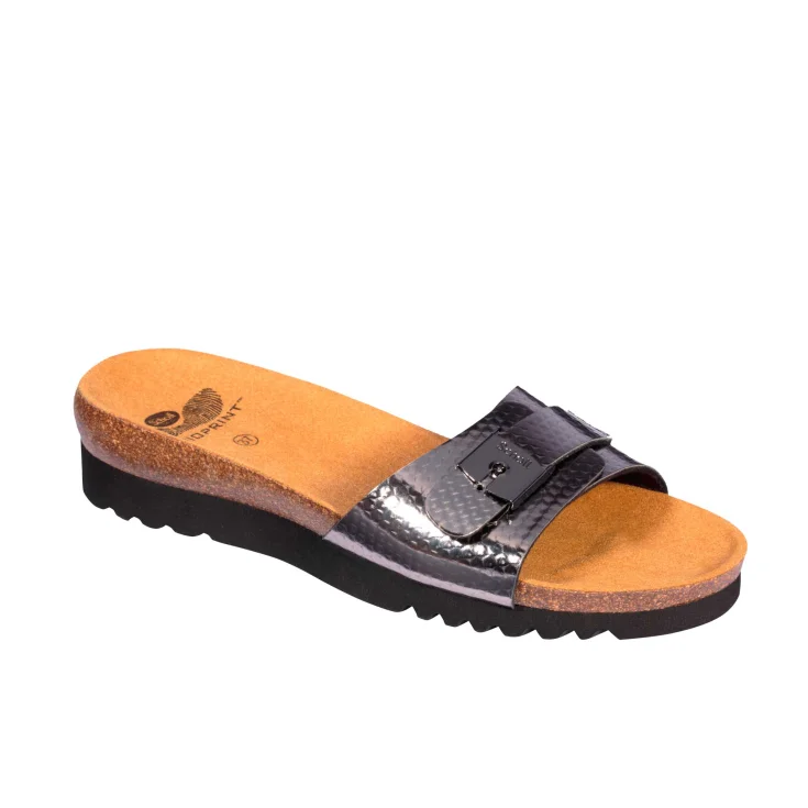 Dr. Scholl Ginni Estampado Geométrico Plata Pescara 36