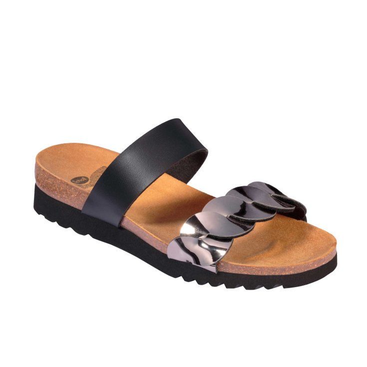 Dr. Scholl Jada Sintético Mujer Negro / pewte 41