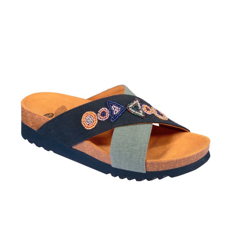 Dr. Scholl La Serena Can + bea Marino / denim 38