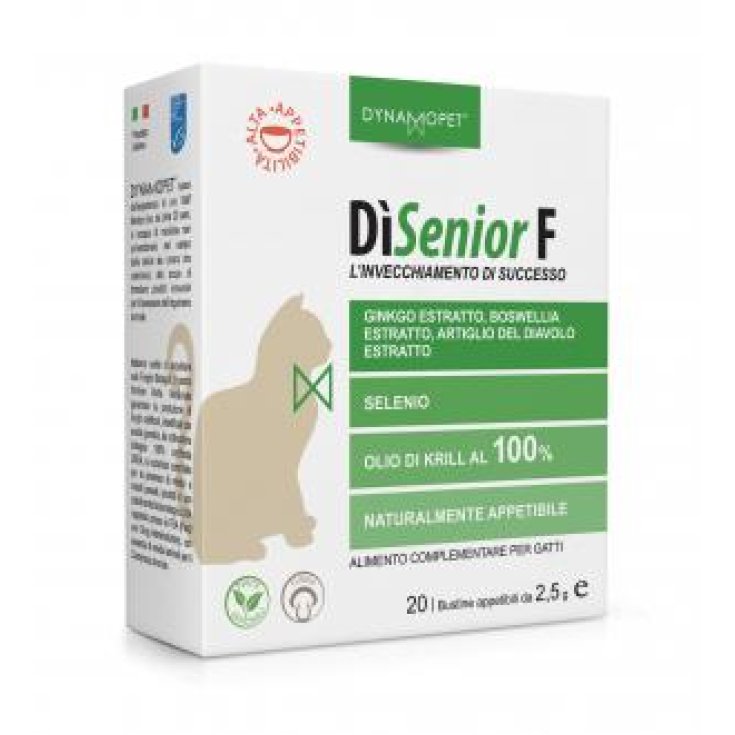 Dynamopet Disenior F Complemento Alimenticio 20 Sobres 2,5g