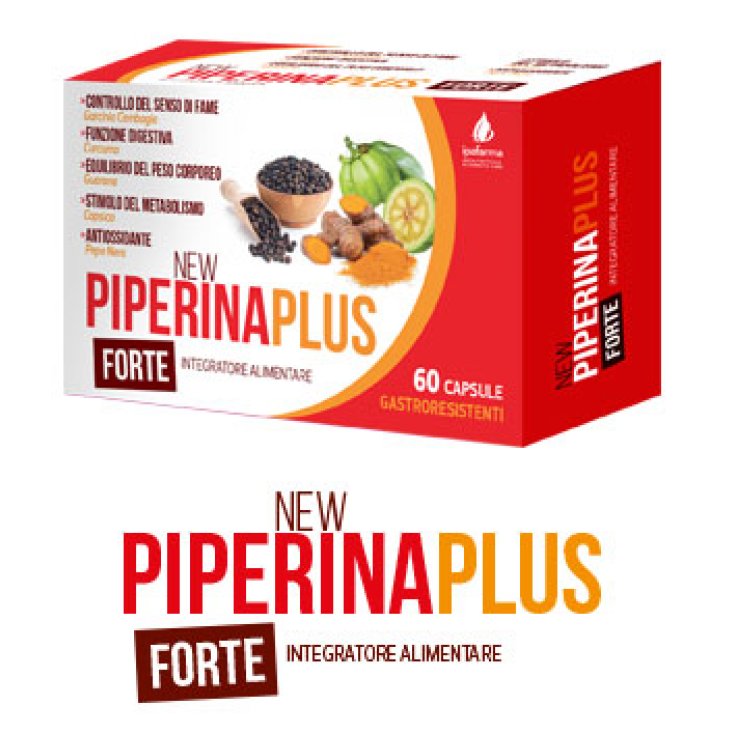 Ipafarma New Piperina Forte Plus Complemento Alimenticio 60 Cápsulas